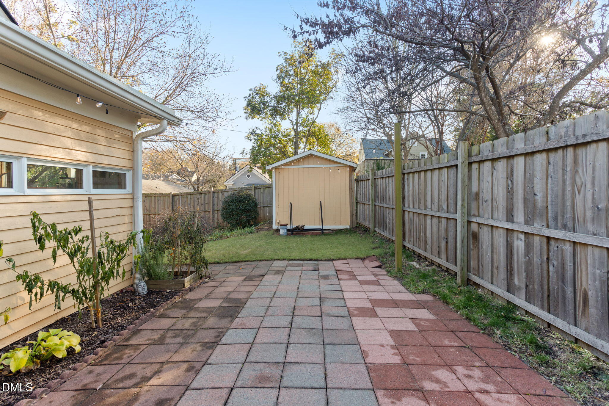 709 West North Street Raleigh, NC 27603 - Photo 32 of 42 a view of a back yard