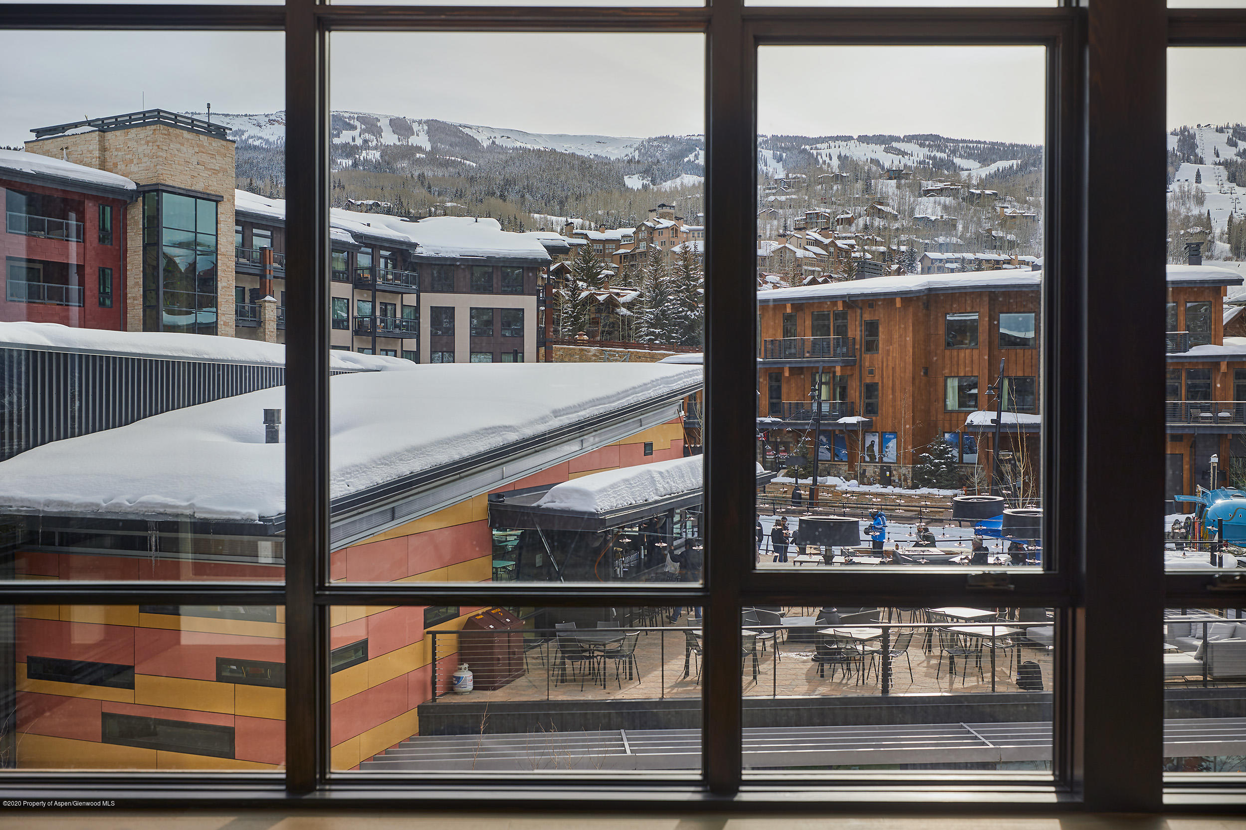 45 Wood Road, Unit 603 WEST Snowmass Village, CO 81615 - Photo 7 of 14 a view of a from a window
