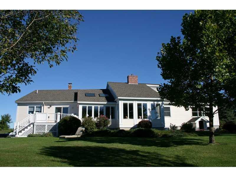 47 Roberts Road Alfred, ME 04002 - Photo 4 of 35 Exterior Back. Expansive windows on...