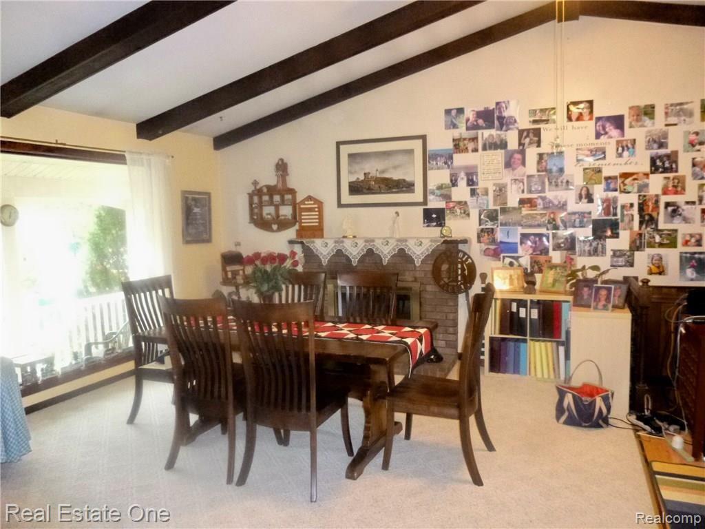 4345 Old Mill Road Pinckney, MI 48169 - Photo 11 of 39 Cathedral ceilings - living room (currently used as dining)