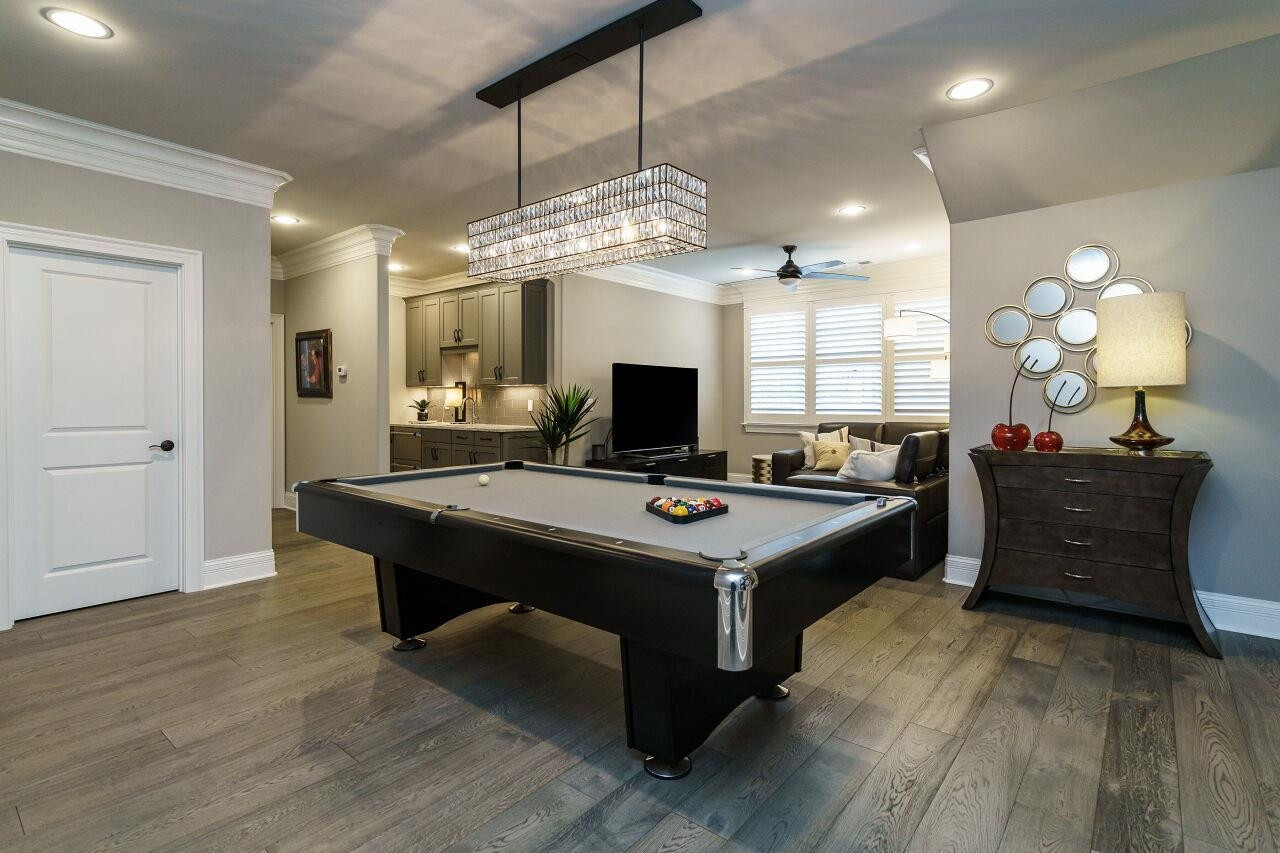 1341 Queensferry Road Cary, NC 27511 - Photo 33 of 40 Bonus Room With Pool Table That Conveys And Wet Bar