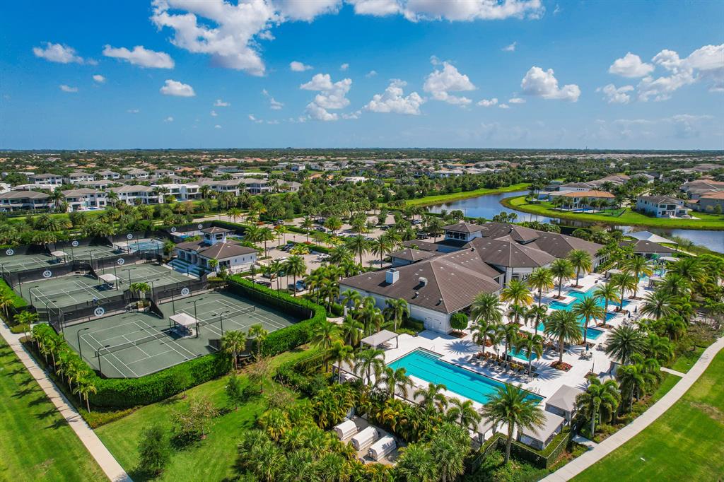 17401 Santaluce Manor Boca Raton, FL 33496 - Photo 70 of 84 an aerial view of residential houses with outdoor space and river