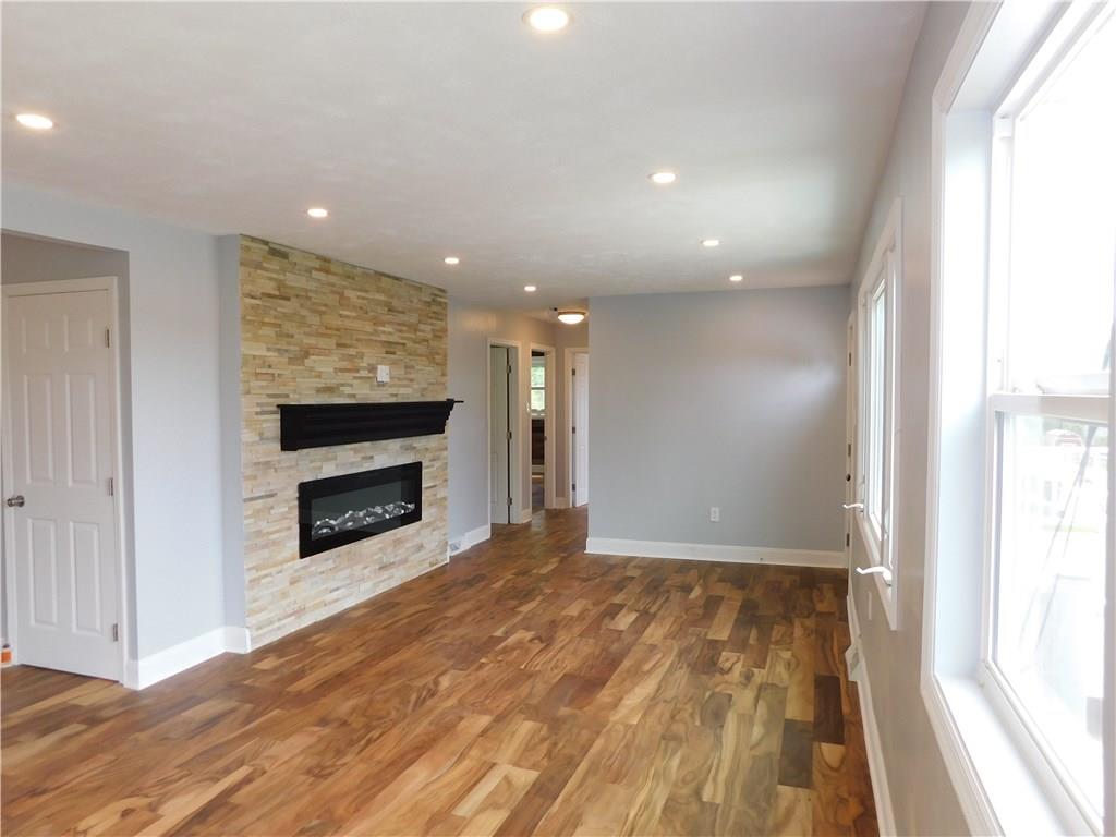 2413 Kane Road Aliquippa, PA 15001 - Photo 3 of 14 New Open Concept gives you options to place your furniture the way you want. New Recessed Lighting which is dimmable!