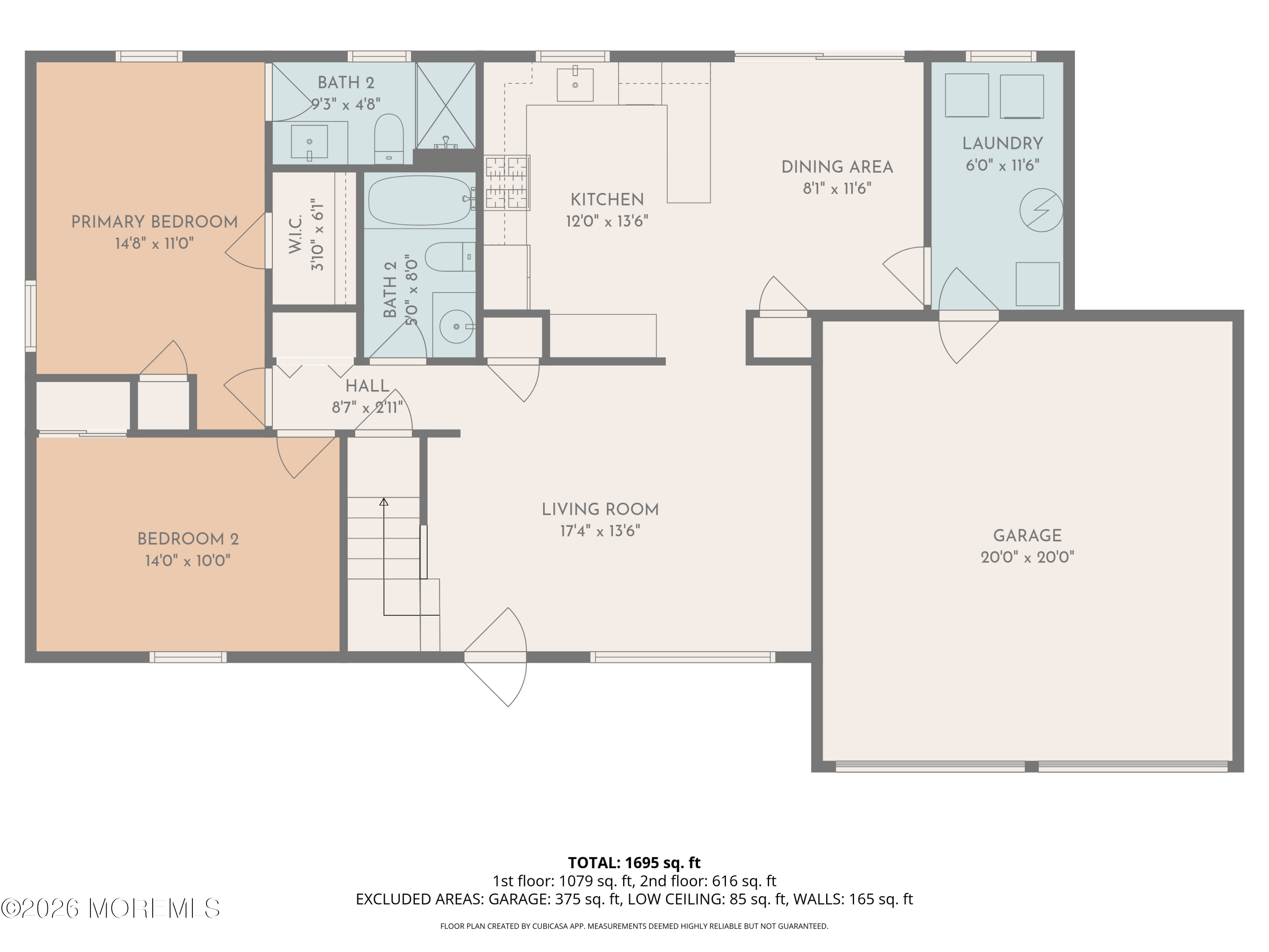 31 Sweetbriar Trail Howell, NJ 07731 - Photo 22 of 43 a picture of a floor plan
