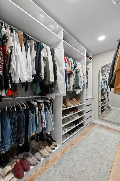 1006 Hollybluff Street Austin, TX 78753 - Photo 18 of 27 Spacious closet with light wood-style flooring