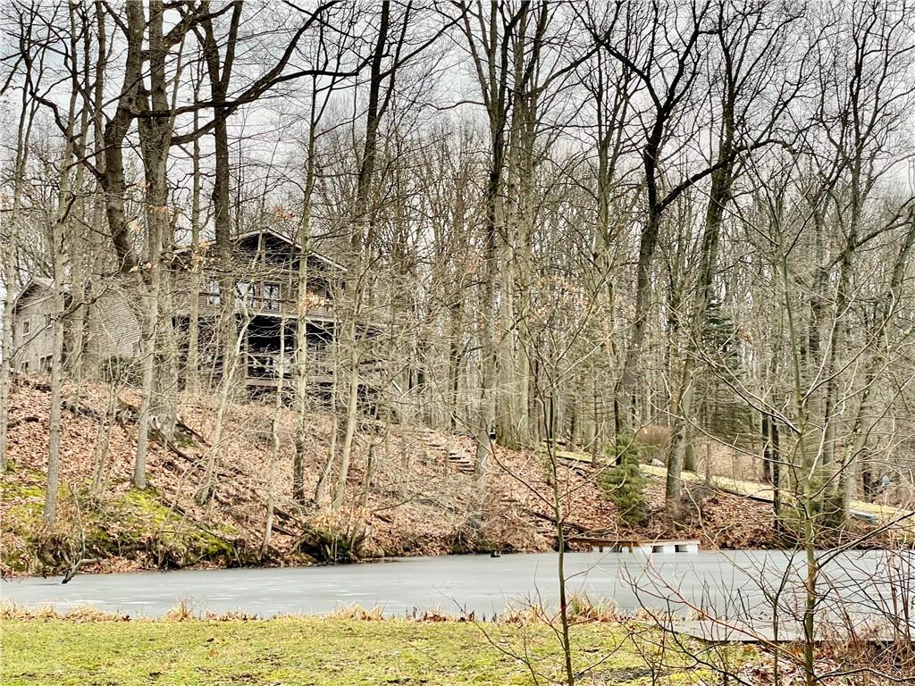 594 Anderson Road Stoneboro, PA 16153 - Photo 2 of 4 a view of a yard with trees