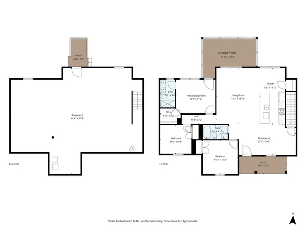 a view of front door with wooden floor