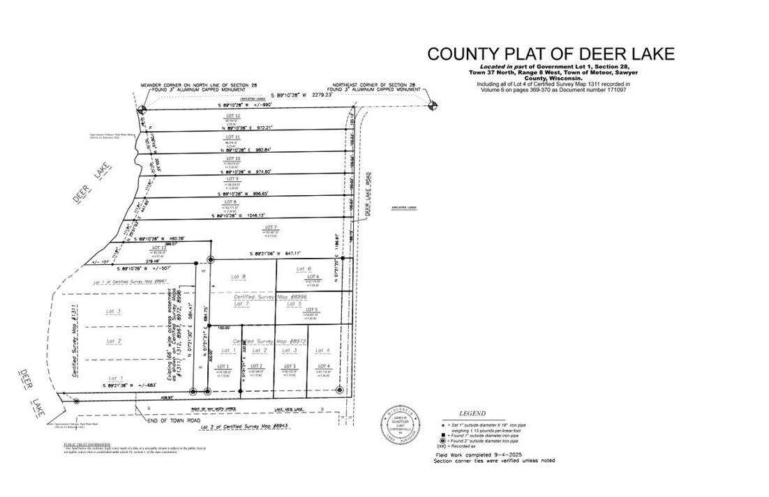 Lake Lot 7-3.73 Acres) Lake Road Exeland, WI 54835 - Photo 4 of 10