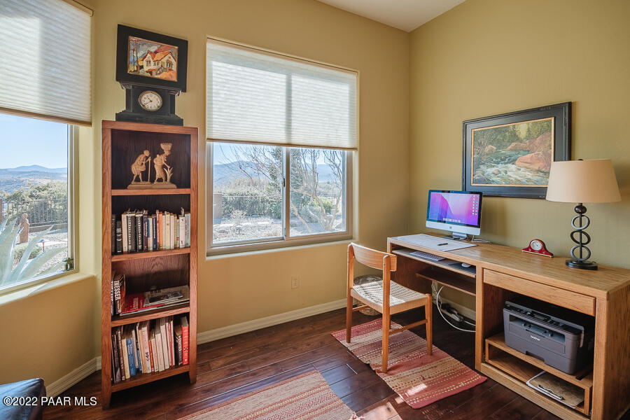 1594 Rustling Wind Place Prescott, AZ 86301 - Photo 13 of 47 a workspace with furniture screen and a window