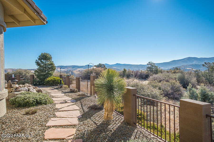 1594 Rustling Wind Place Prescott, AZ 86301 - Photo 44 of 47 a view of a terrace with a garden