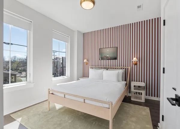 a view of a workspace with furniture