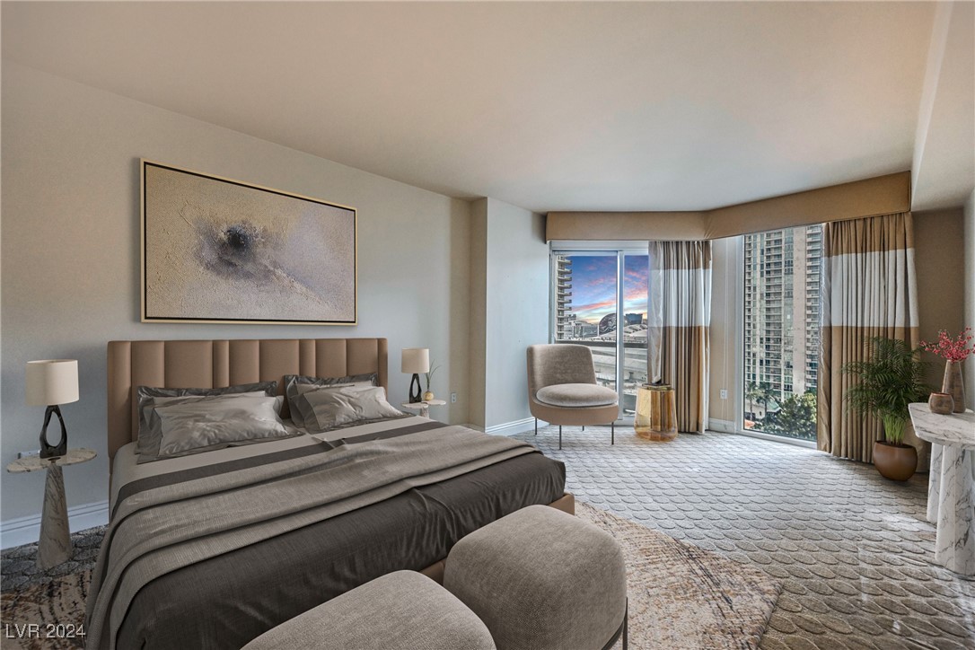 2777 Paradise Road, Unit 1202 Las Vegas, NV 89109 - Photo 3 of 26 Virtually staged and enhanced