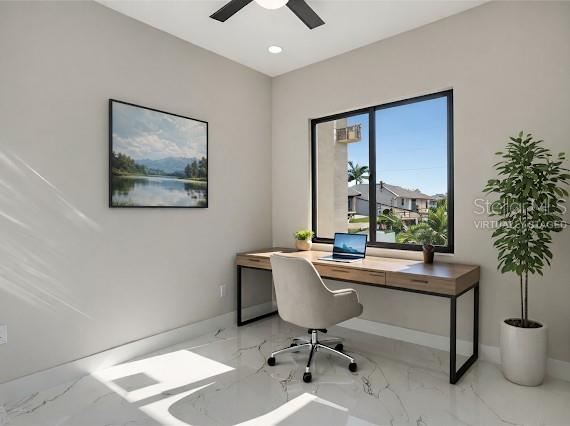 212 Fairway Road Rotonda West, FL 33947 - Photo 46 of 65 a view of a workspace with furniture