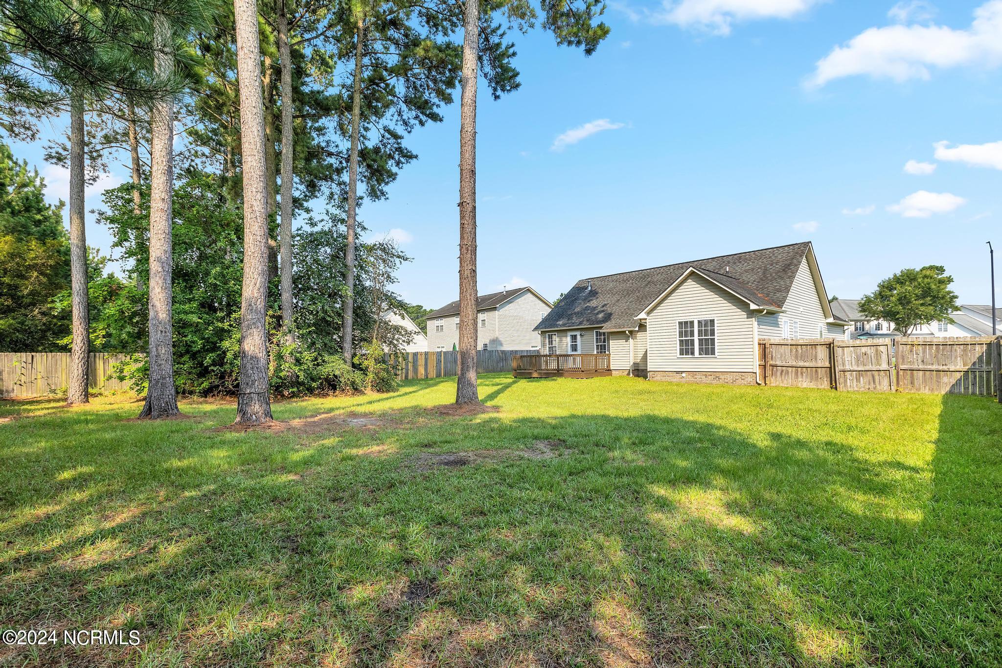 108 Burning Tree Lane Jacksonville, NC 28546 - Photo 23 of 23 Backyard