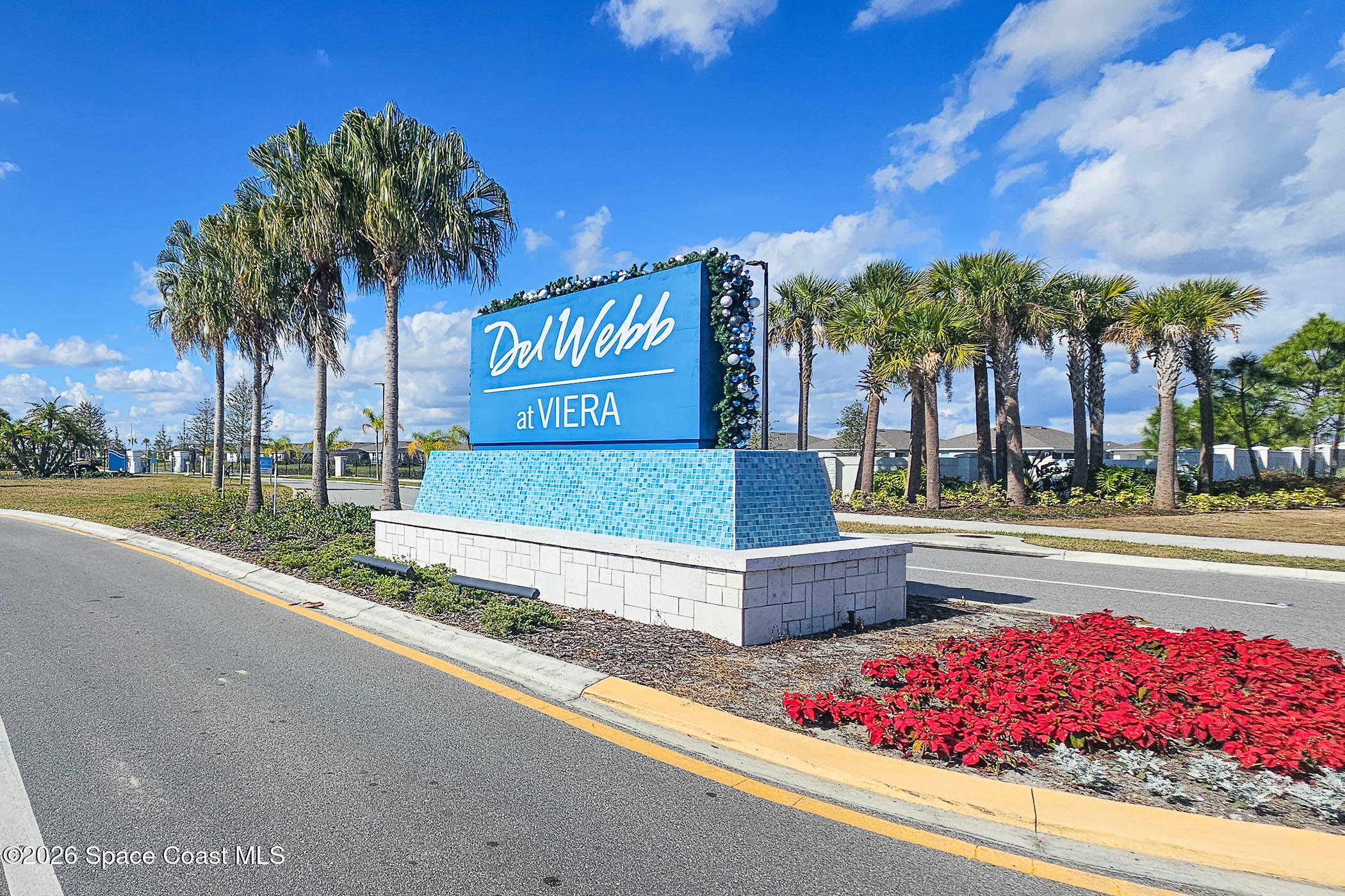 3032 Tidepool Place Melbourne, FL 32940 - Photo 61 of 67 a view of swimming pool with outdoor seating and palm tree