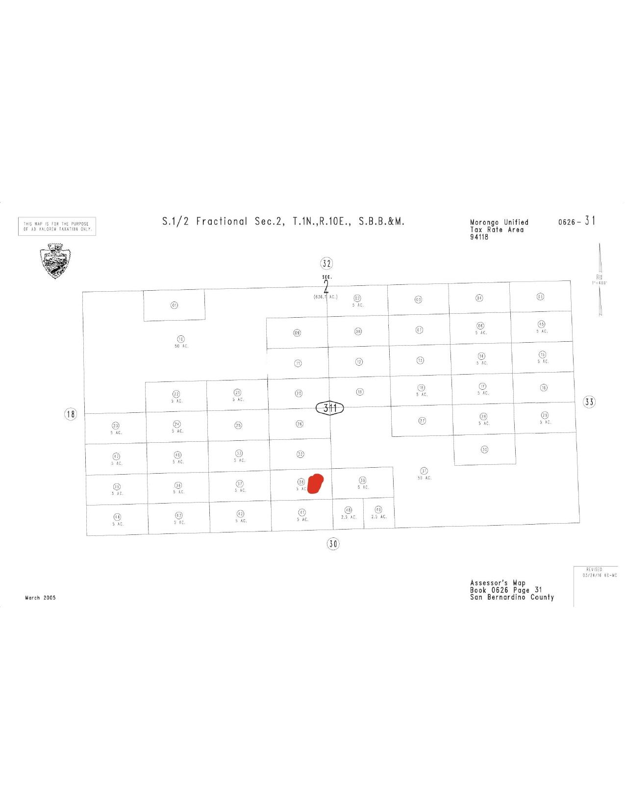 Blower Road Twentynine Palms, CA 92277 - Photo 2 of 2 a picture of floor plan
