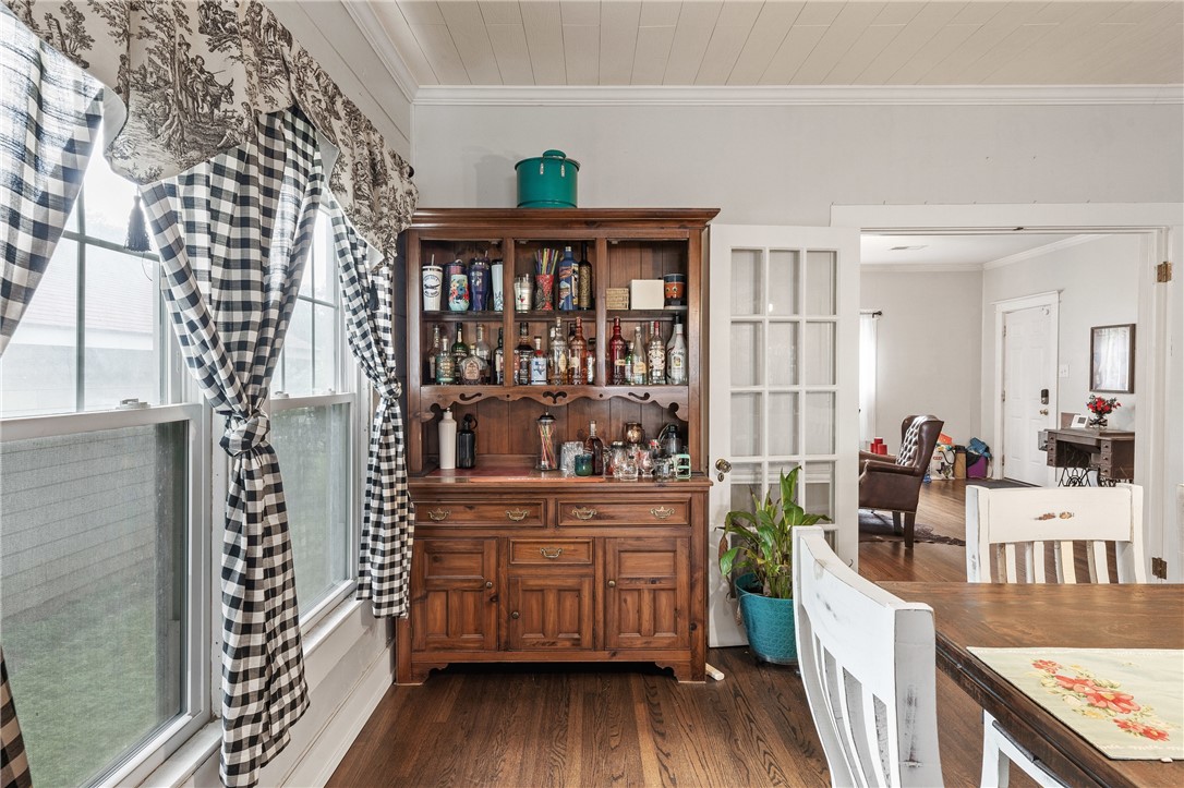 2016 Gorman Avenue Waco, TX 76707 - Photo 31 of 37 a kitchen with granite countertop a stove and wooden floor