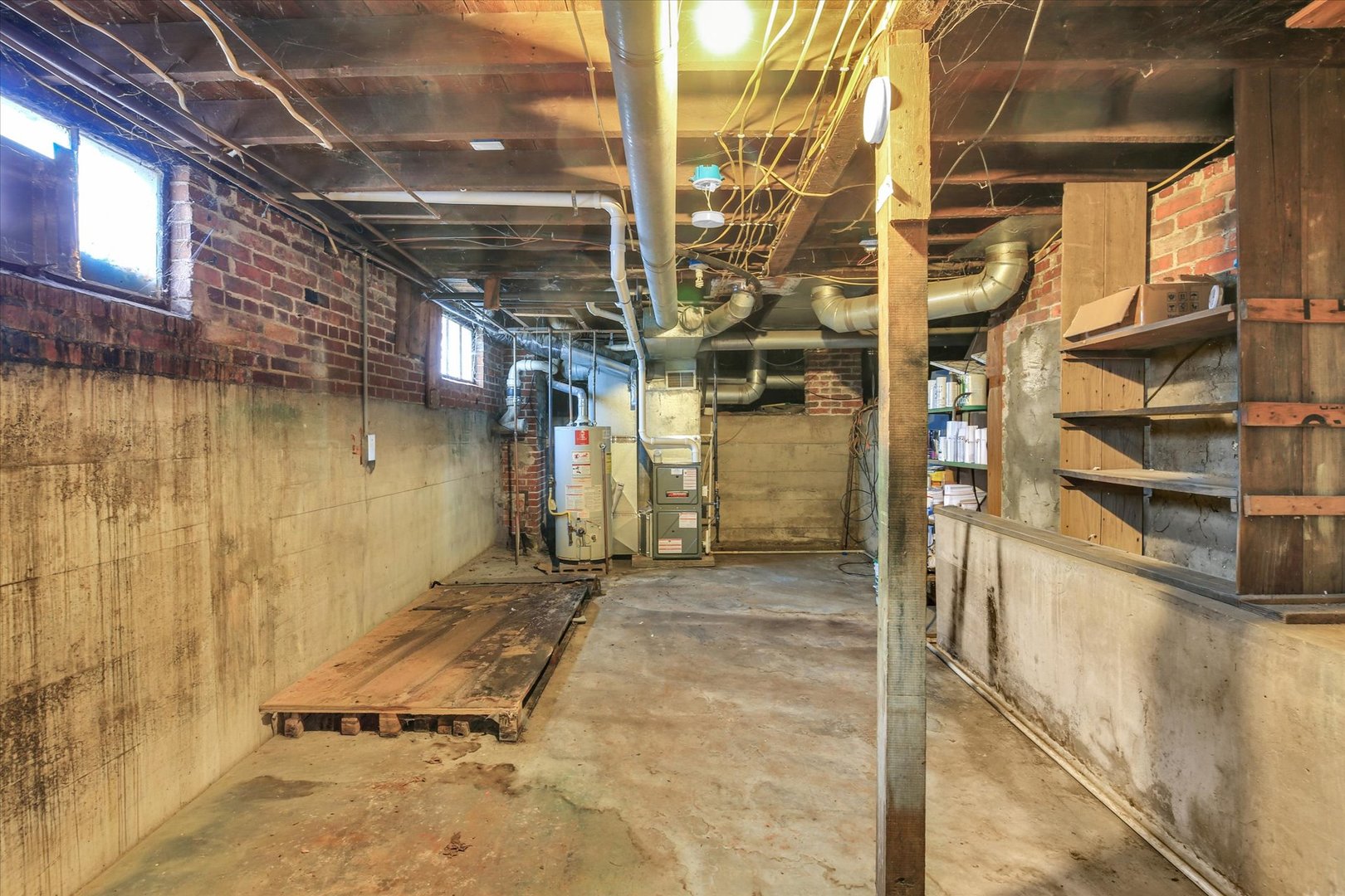 107 Byron Street Sidney, IL 61877 - Photo 25 of 31 a view of a room with racks on the wall