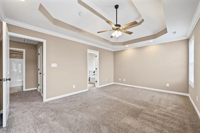 wooden view of an empty room