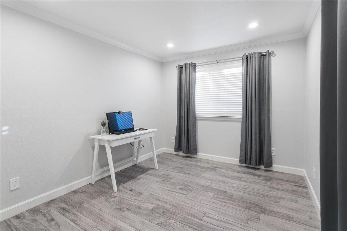 751 Eschenburg Drive Gilroy, CA 95020 - Photo 27 of 39 a workspace with wooden floor and a window