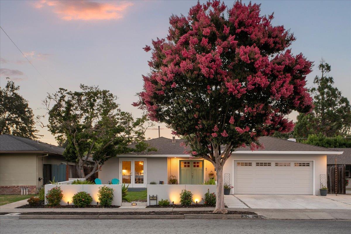 751 Eschenburg Drive Gilroy, CA 95020 - Photo 3 of 39 a front view of a house with a tree
