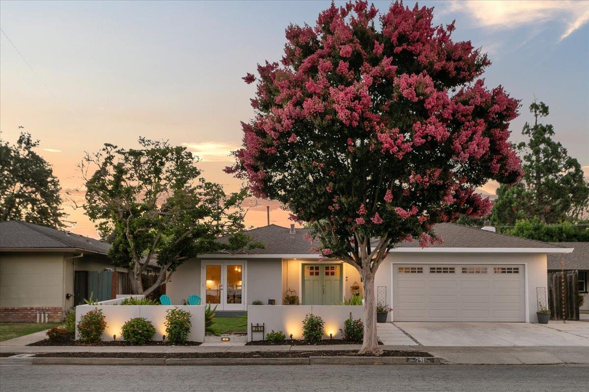 751 Eschenburg Drive Gilroy, CA 95020 - Photo 4 of 39 a front view of a house with a tree