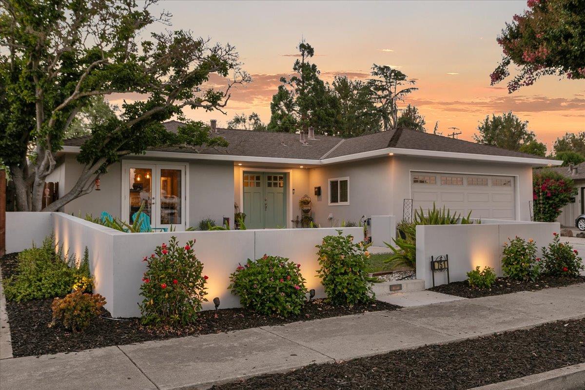 751 Eschenburg Drive Gilroy, CA 95020 - Photo 6 of 39 front view of house with a yard and potted plants