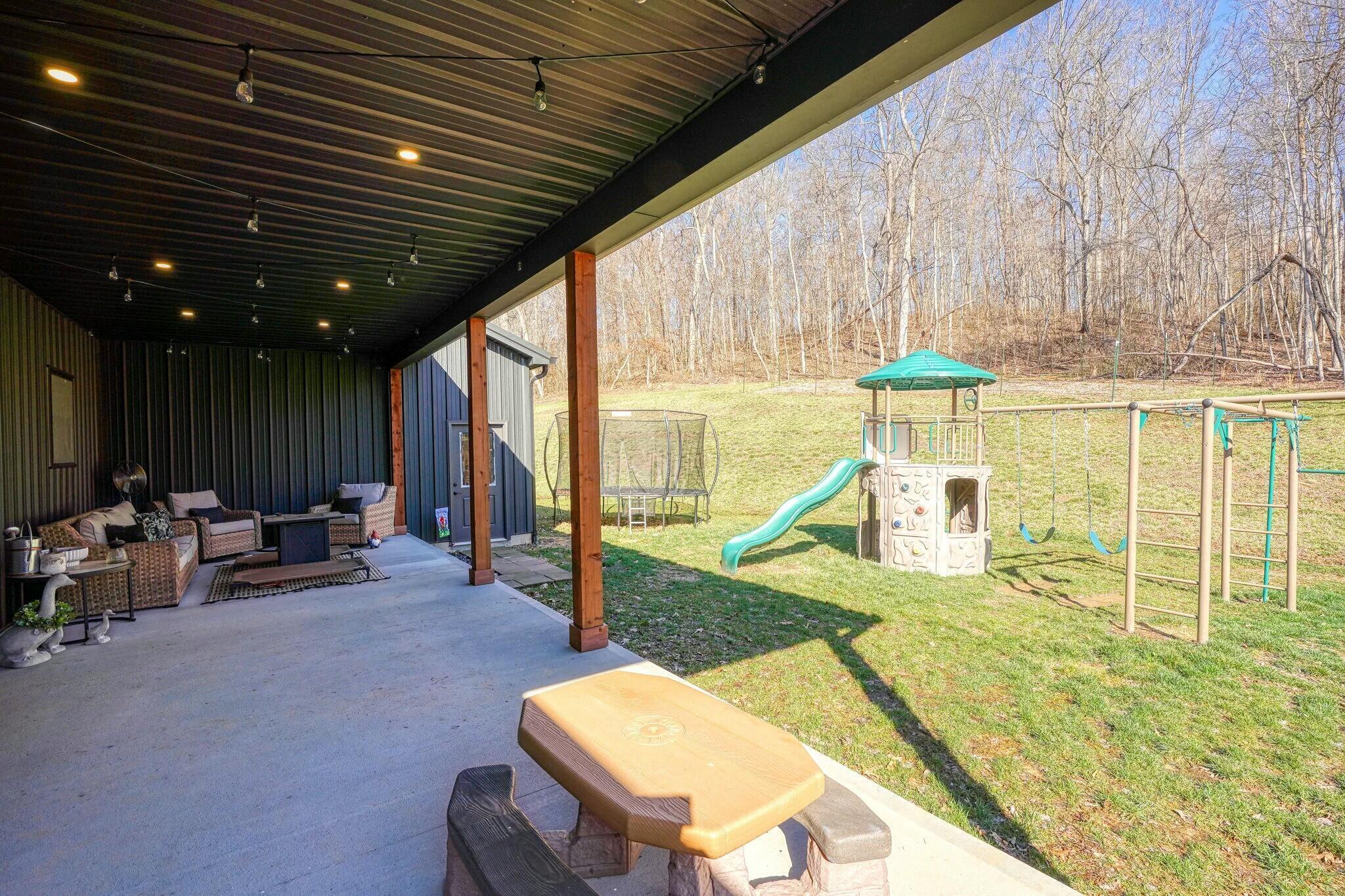 1549 Keystone Furnace Road Jackson, OH 45640 - Photo 46 of 58 Covered Patio