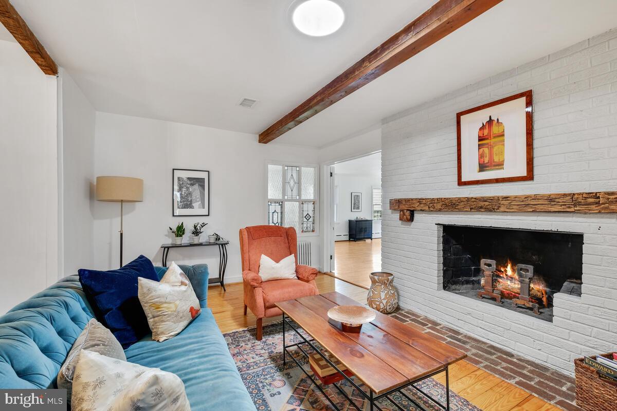 5 Vassar Circle Glen Echo, MD 20812 - Photo 10 of 46 Enjoy relaxation in front of the fireplace