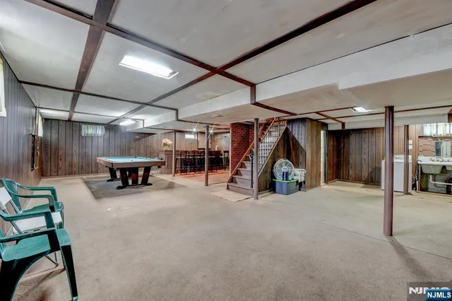 a view of a storage in a room