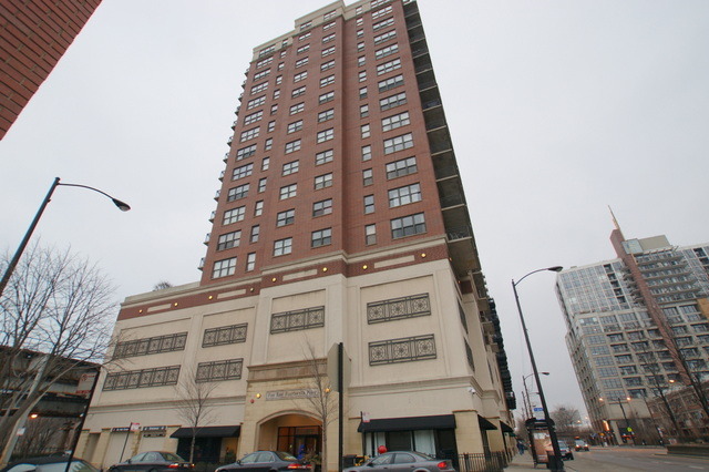 front view of a large building