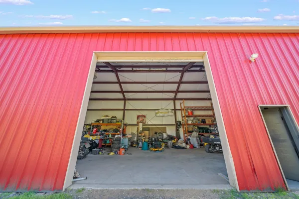 a view of storage and utility room