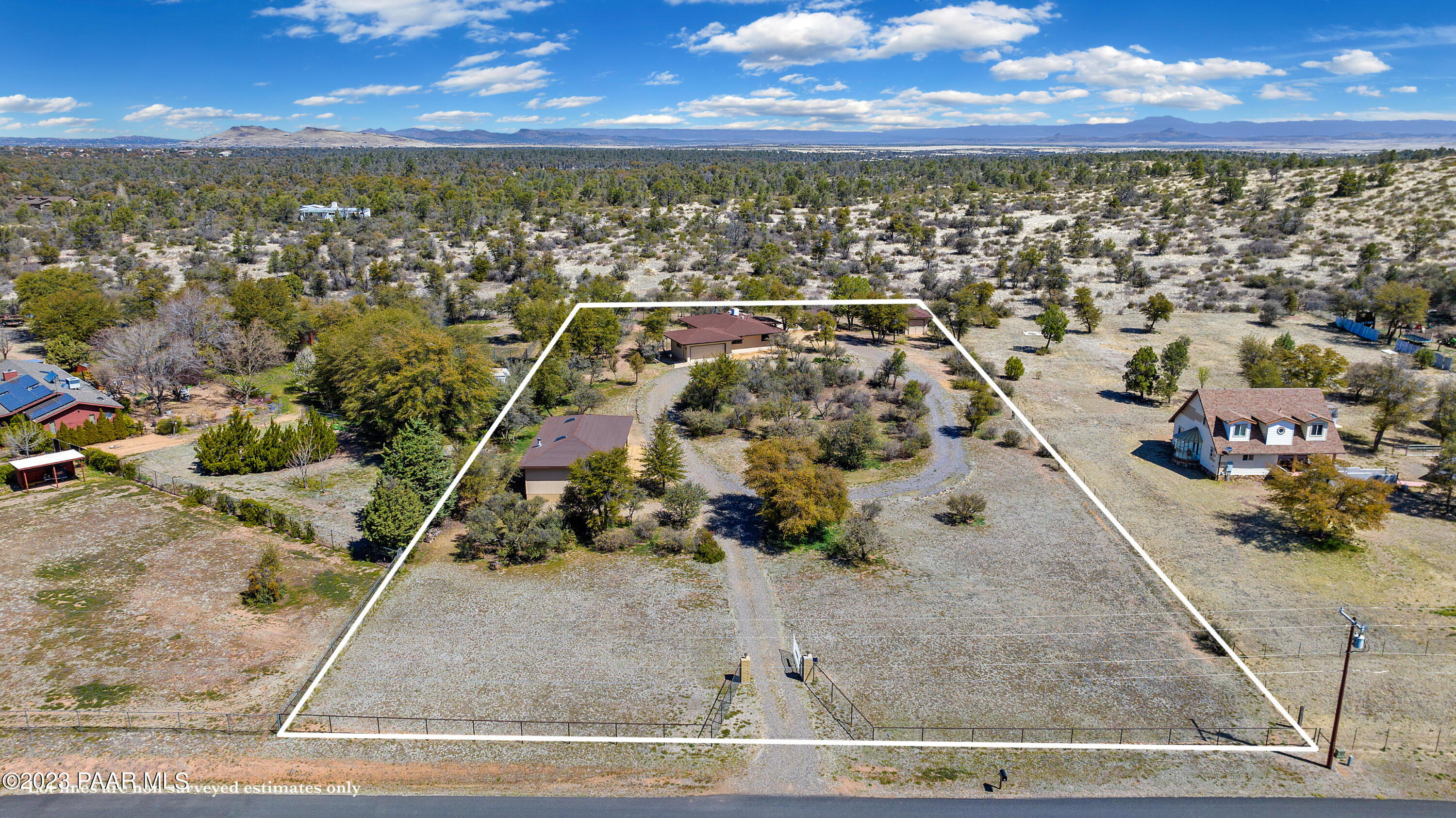 1340 West Oneal Road Prescott, AZ 86305 - Photo 29 of 29 Aerial of Property
