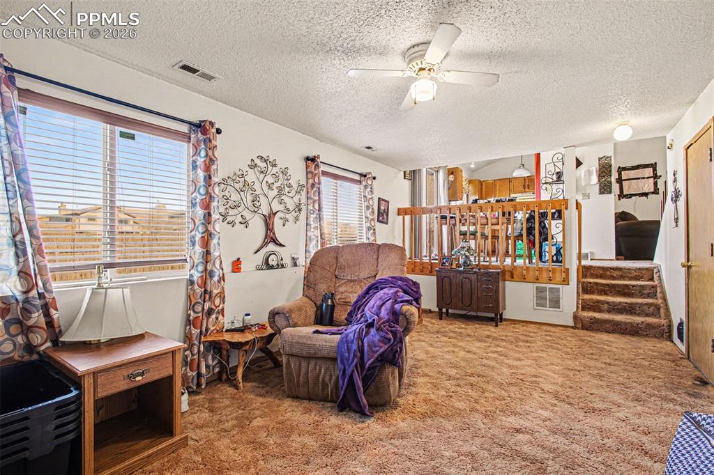 921 Candlestar Loop North Fountain, CO 80817 - Photo 12 of 23 a living room with furniture and a flat screen tv