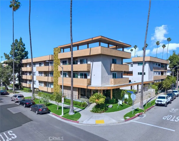 a front view of a building