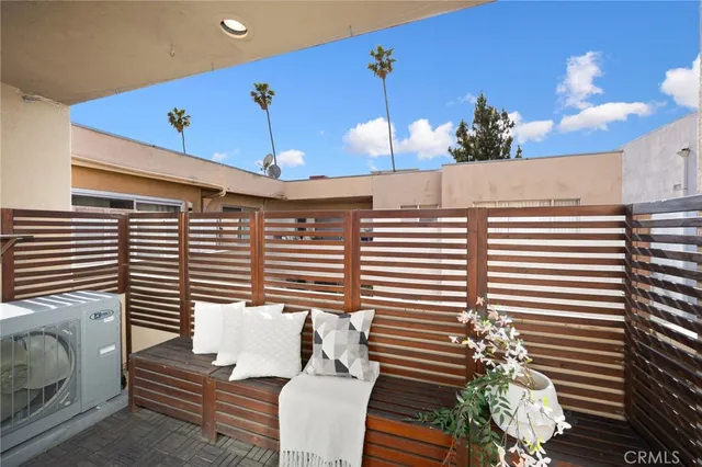 a view of a living room and a patio