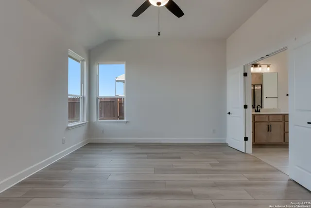 wooden floor in an empty room