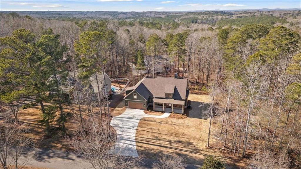 7213 Tara Drive Villa Rica, GA 30180 - Photo 39 of 42 an aerial view of a house with a yard