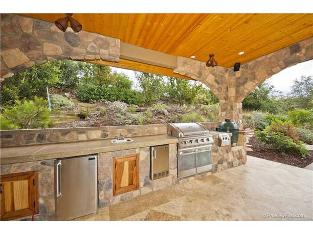 17704 Vineyard Lane Poway, CA 92064 - Photo 21 of 25 Outdoor Kitchen under Lanai