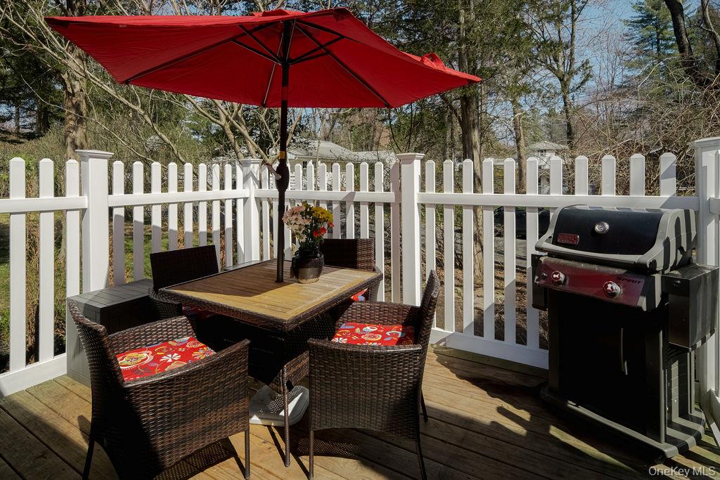 307 Sepasco Lake Road Rhinebeck, NY 12572 - Photo 18 of 24 a outdoor sitting area with furniture and umbrella