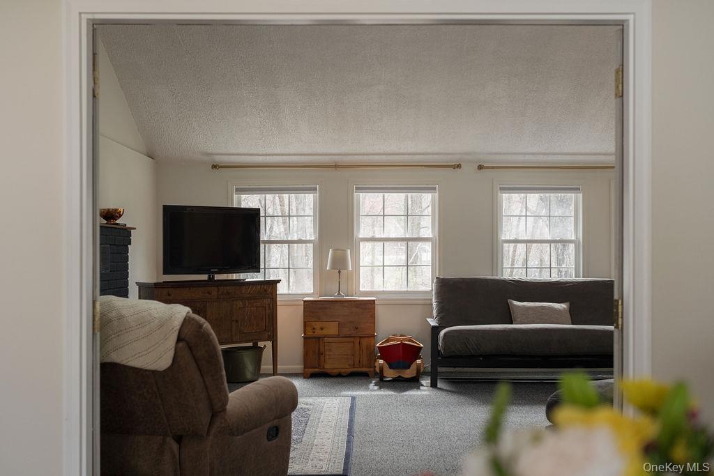307 Sepasco Lake Road Rhinebeck, NY 12572 - Photo 5 of 24 a living room with furniture and a flat screen tv