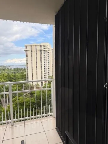 a view of a city with tall buildings