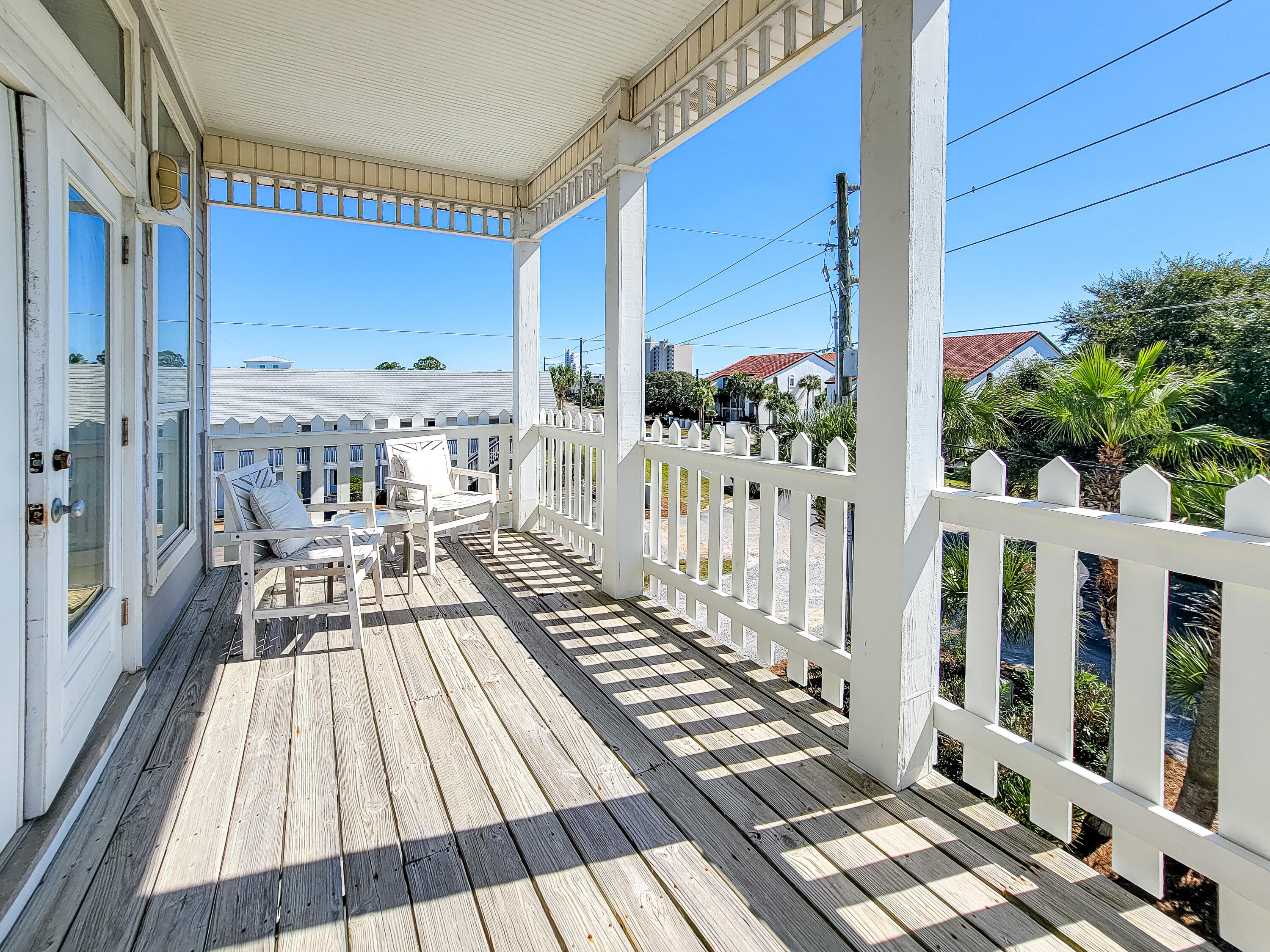3567 East County Highway 30A Santa Rosa Beach, FL 32459 - Photo 11 of 31 a view of balcony with wooden floor