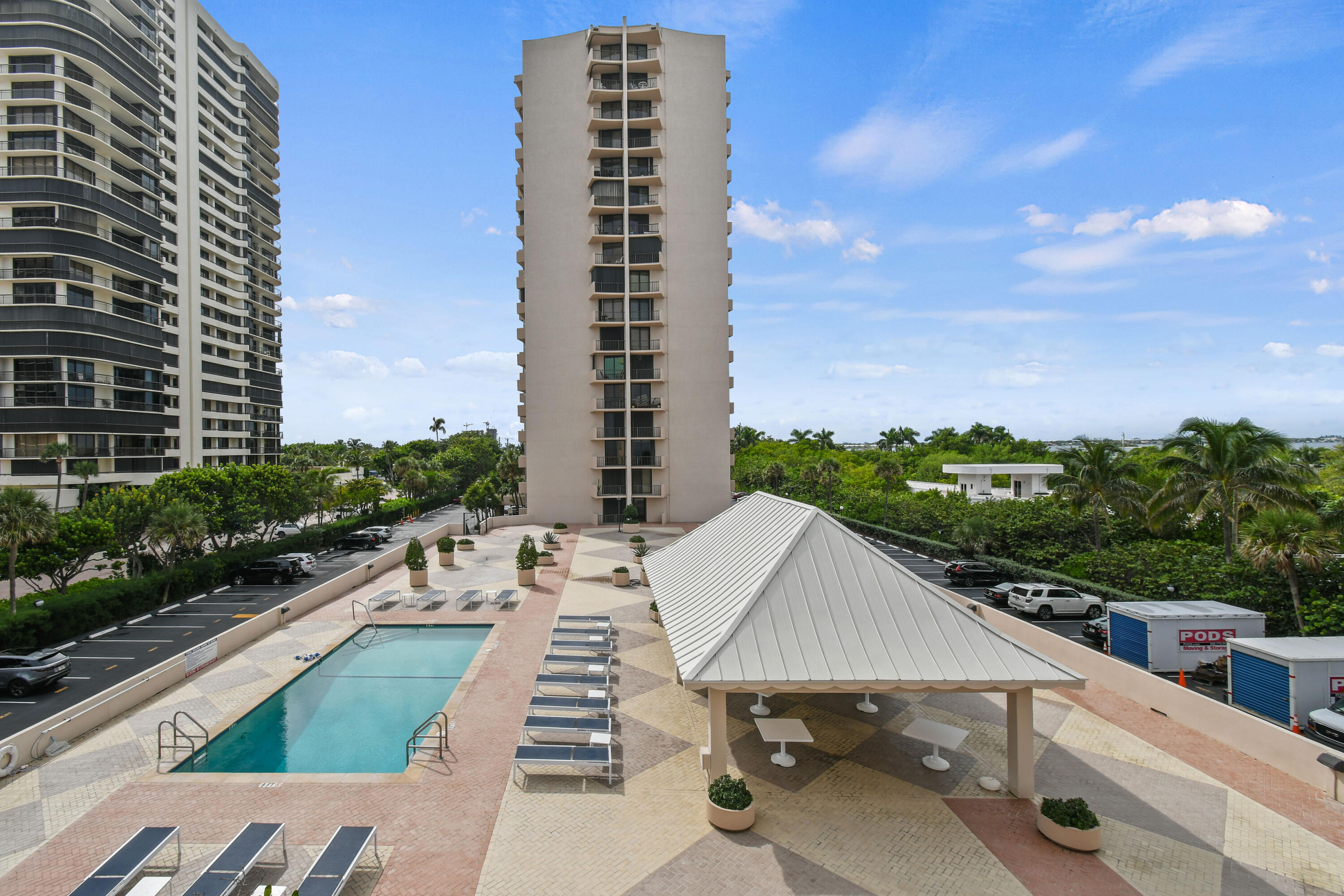 4200 North Ocean Drive, Unit 1 Riviera Beach, FL 33404 - Photo 18 of 59 a view of terrace with seating space and building view