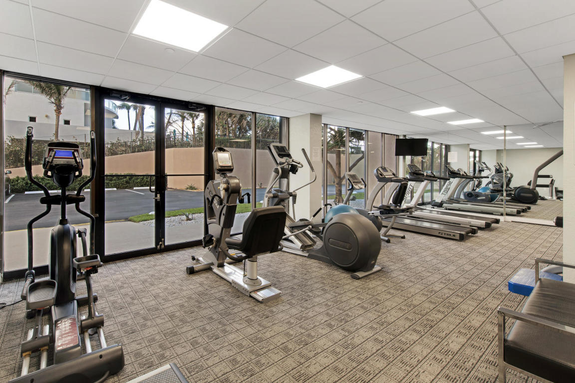 4200 North Ocean Drive, Unit 1 Riviera Beach, FL 33404 - Photo 22 of 59 a view of a room with gym equipment