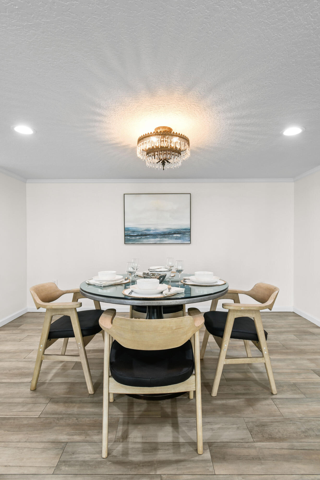 4200 North Ocean Drive, Unit 1 Riviera Beach, FL 33404 - Photo 43 of 59 a view of a dining room with furniture and wooden floor
