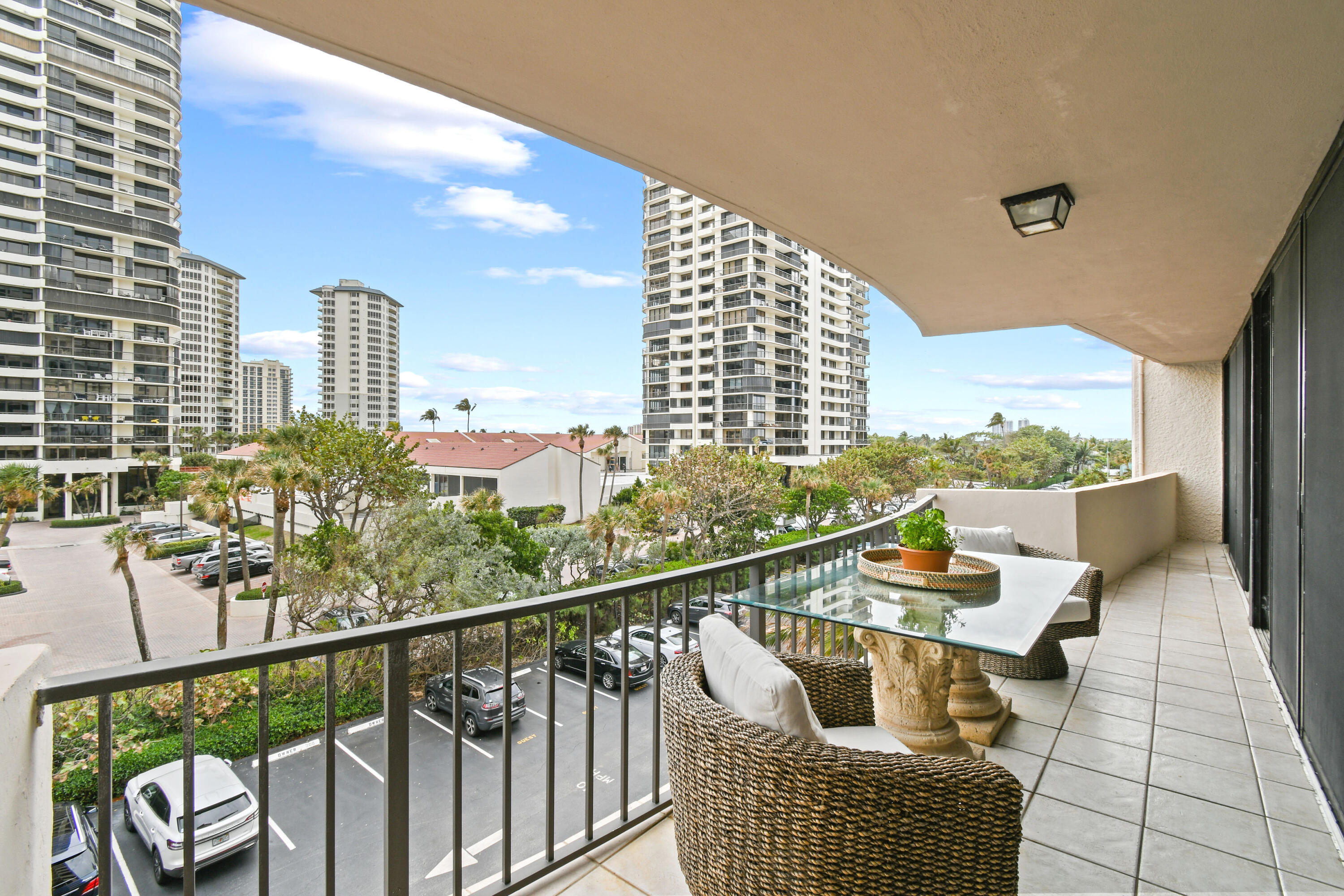 4200 North Ocean Drive, Unit 1 Riviera Beach, FL 33404 - Photo 58 of 59 a view of balcony with couch
