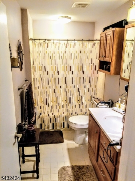 13 Ray Court Bedminster, NJ 07921 - Photo 8 of 8 a bathroom with a sink a toilet and shower curtain
