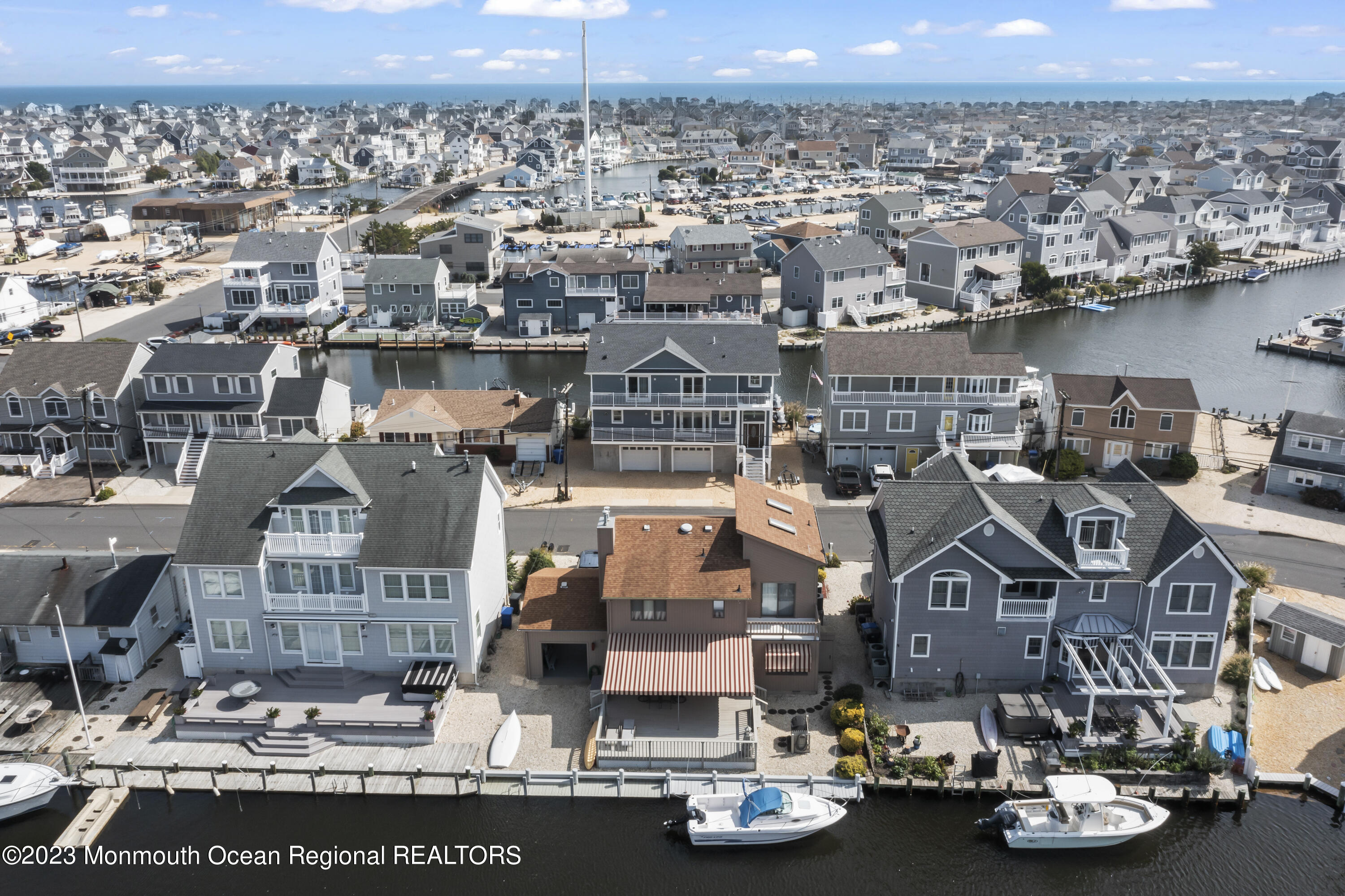 306 Ormond Drive Lavallette, NJ 08735 - Photo 10 of 49 an aerial view of multiple house