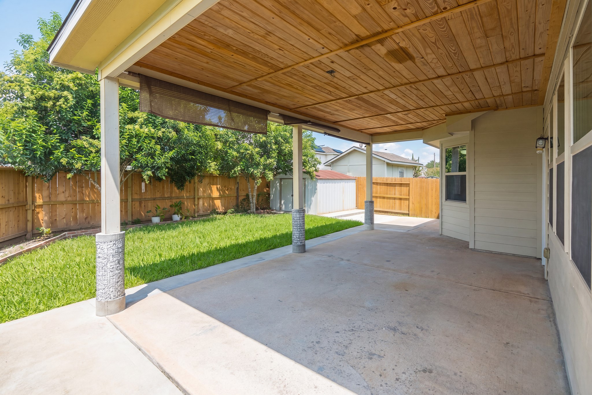 2126 Silver Rimrock Trail Houston, TX 77014 - Photo 23 of 31 Backyard Patio